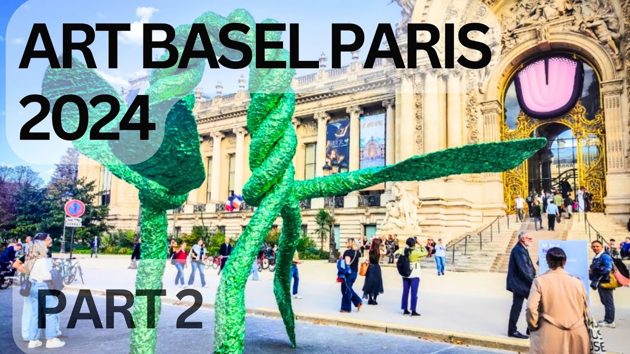 ART BASEL PARIS 2024 - ЧАСТЬ 2 - ОСНОВНЫЕ МОМЕНТЫ - ЭНДИ УОРХОЛ, Л. ЧЭДВИК, БЕРНАРД ВЕНЕ, ЭММА ВЕ...