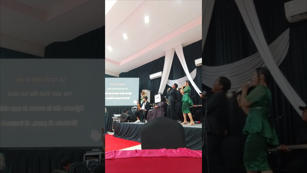 The prayer @ Kevin & Desty Wedding