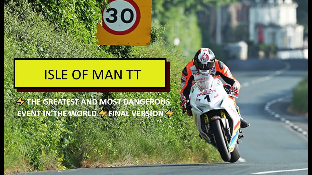 ISLE OF MAN TT⚡️THE GREATEST AND MOST DANGEROUS EVENT IN THE WORLD⚡️
