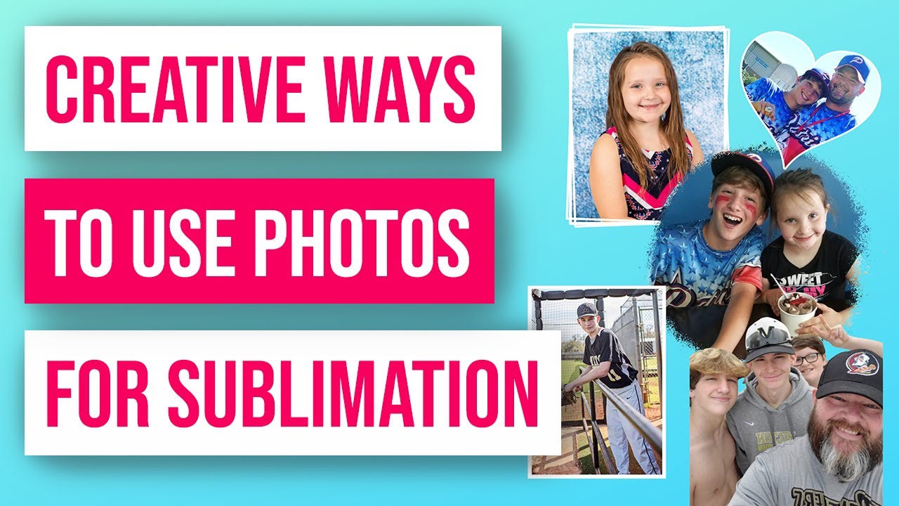 😎 New and Creative Ways to Use Photos for Sublimation
