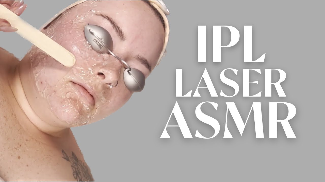 IPL LASER ASMR! ZAPPING PIGMENTATION