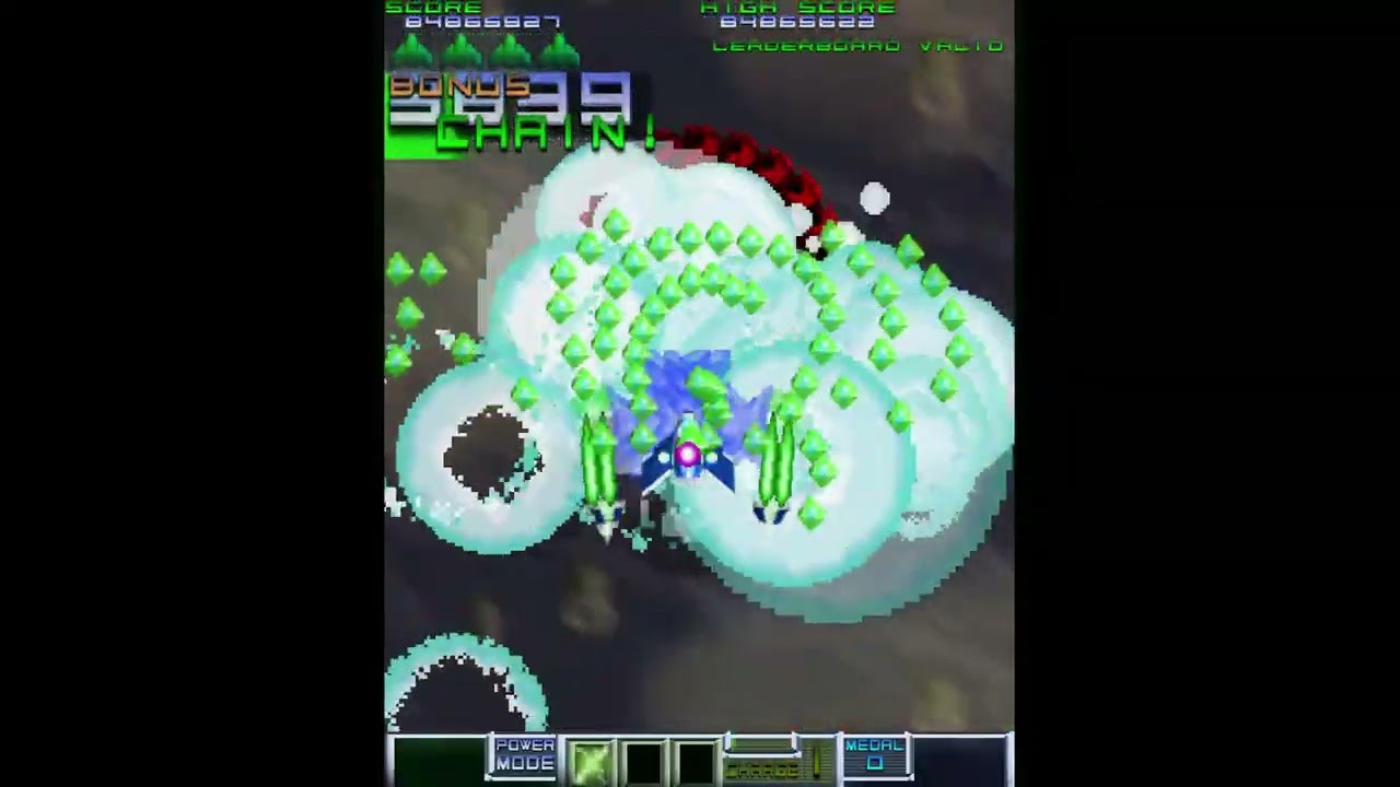 Emerald Blue - Xtrarev Ver Arcade 1cc