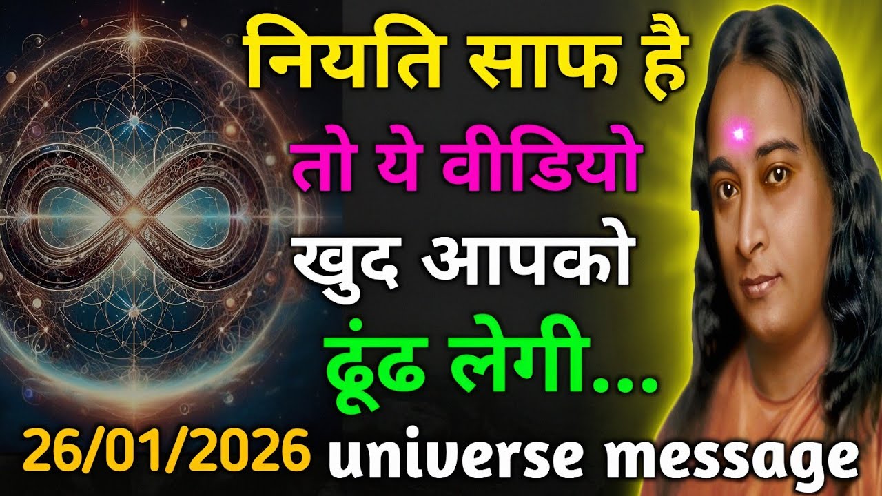 नियति साफ है तो ये वीडियो खुद आपको ढूंढ लेगी | #motivation #paramahansayogananda #yogaguru #universe