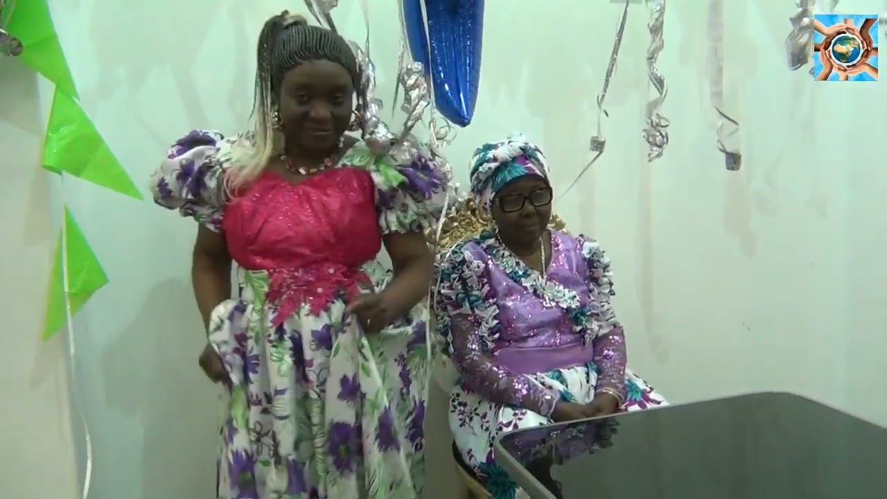 association ADECI 80 ans d'anniversaire de mama Makabi georgine nsamba