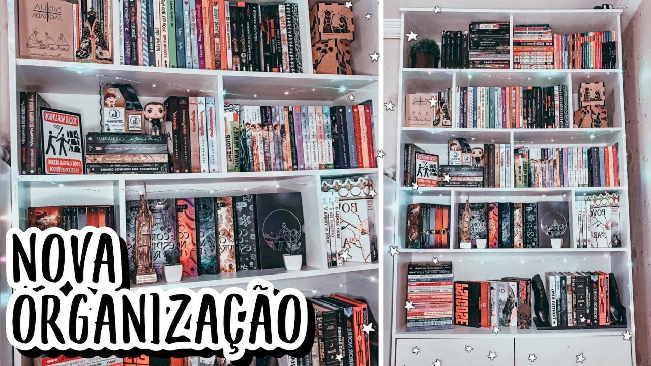 ORGANIZANDO A ESTANTE✨ Minha coleção de livros