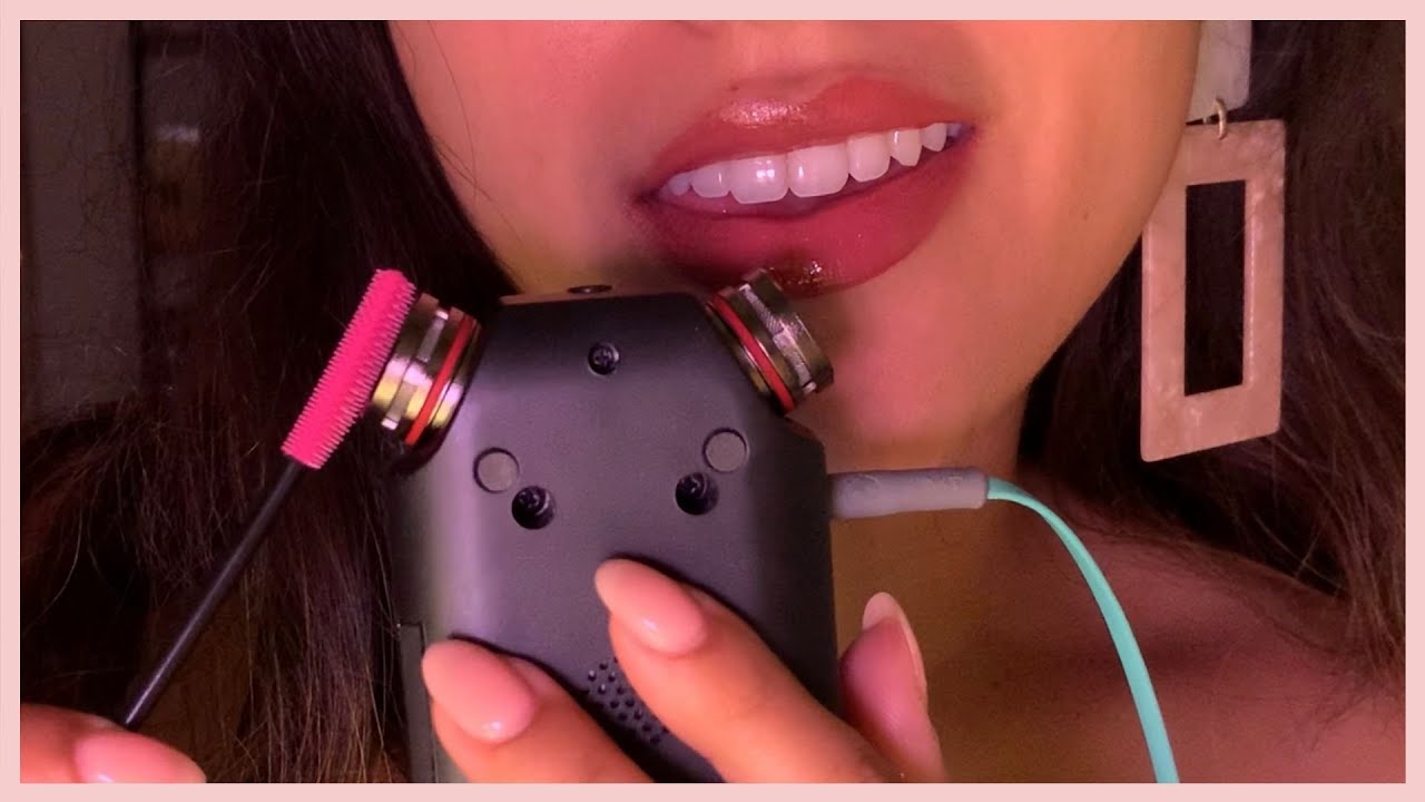 Putting YOU to Sleep 😴 ASMR Tascam Tapping, Mouth Sounds, Ear Blowing & Spoolie Sounds