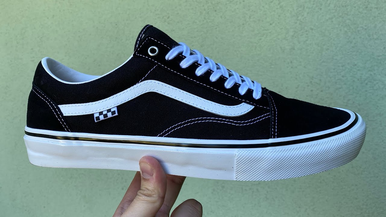 Обзор Vans: Vans «NEW» Skate Classics Skate Old Skool (чёрно-белые)