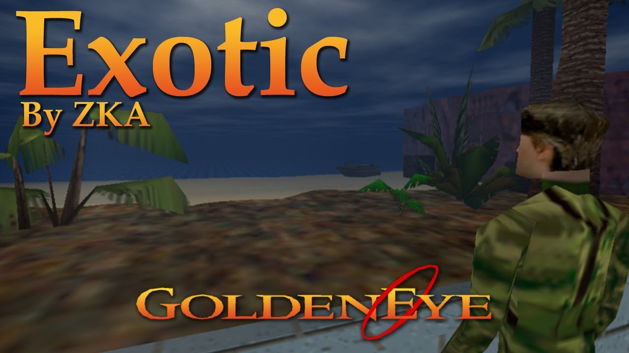 GoldenEye 007 N64 Custom Level - Exotic