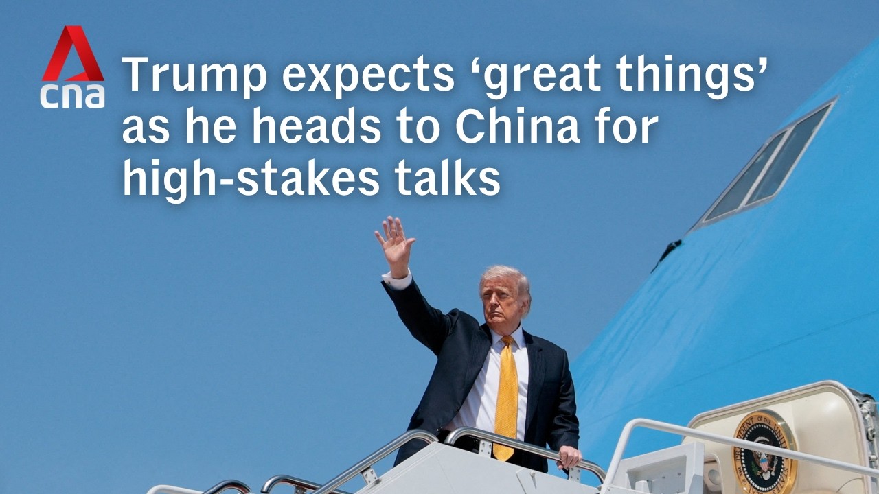Президент Трамп направляется в Китай для переговоров с председателем Си Цзиньпином.