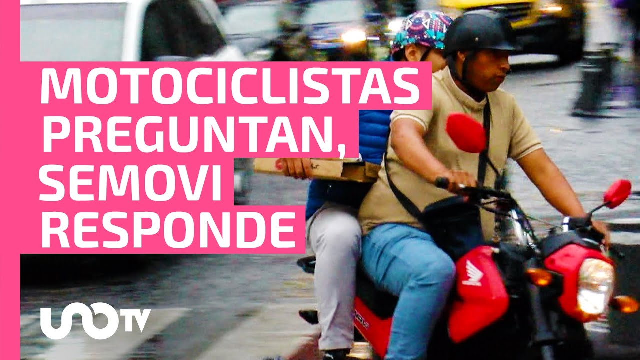 Reglamento de tránsito en CDMX: ¿qué dudas tienen los motociclistas?