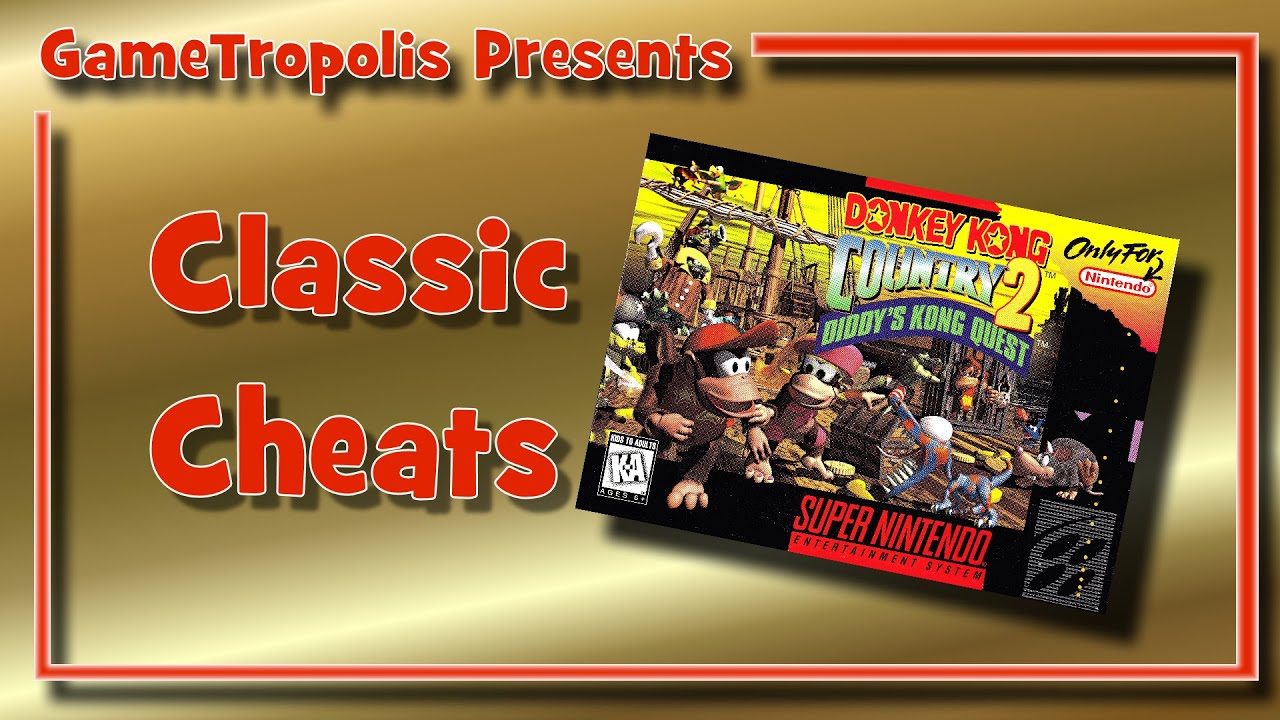 Donkey Kong Country 2 Cheat Codes and Other Secrets!