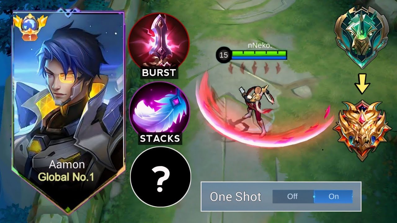 AAMON BEST GUIDE TO RANK UP FASTER IN SOLO RANK!!! AAMON BEST 1 SHOT BUILD 2024