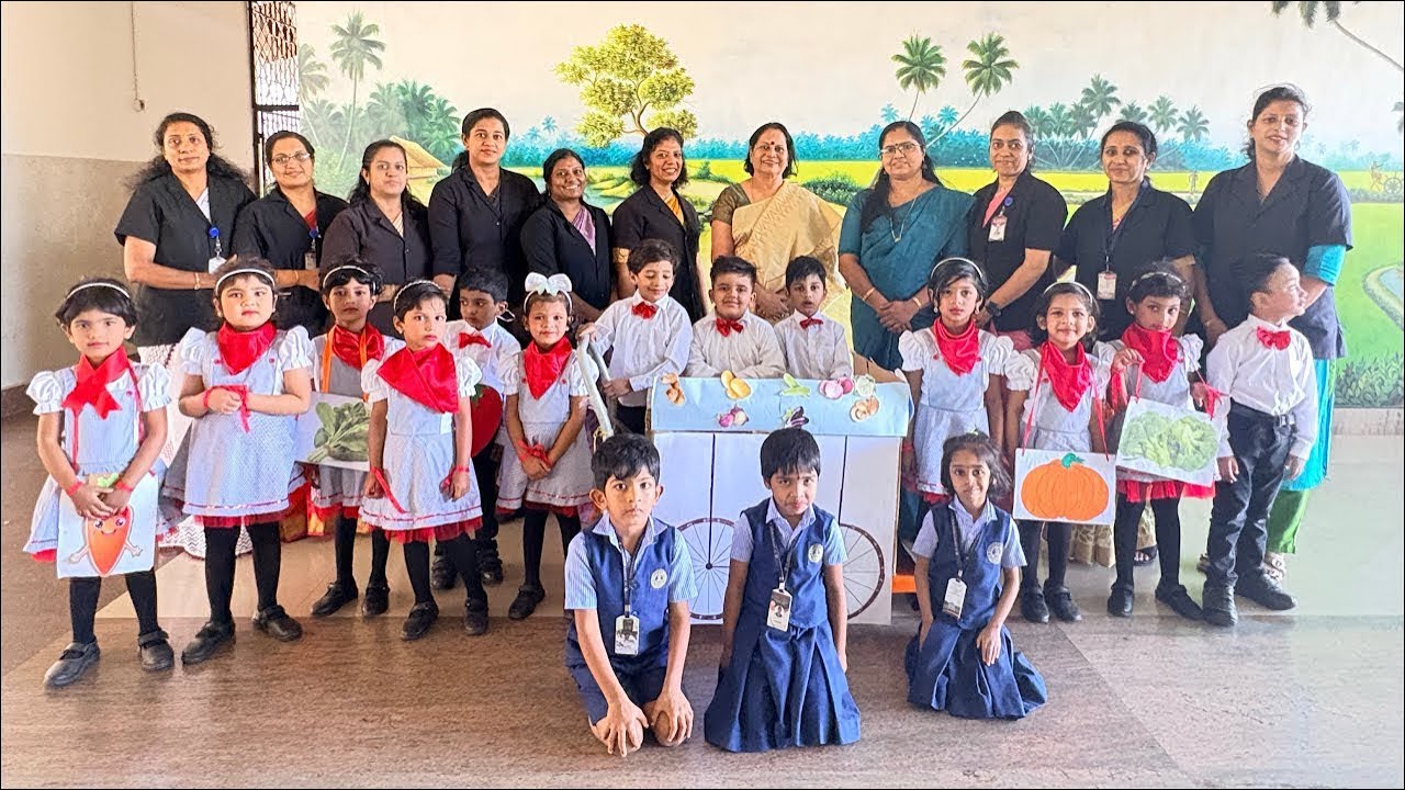 #assembly #vegetables #lkg #St.Joseph’s Model Public School #icse #isc