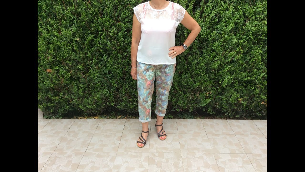 Coudre un pantalon court -Tuto Couture Madalena