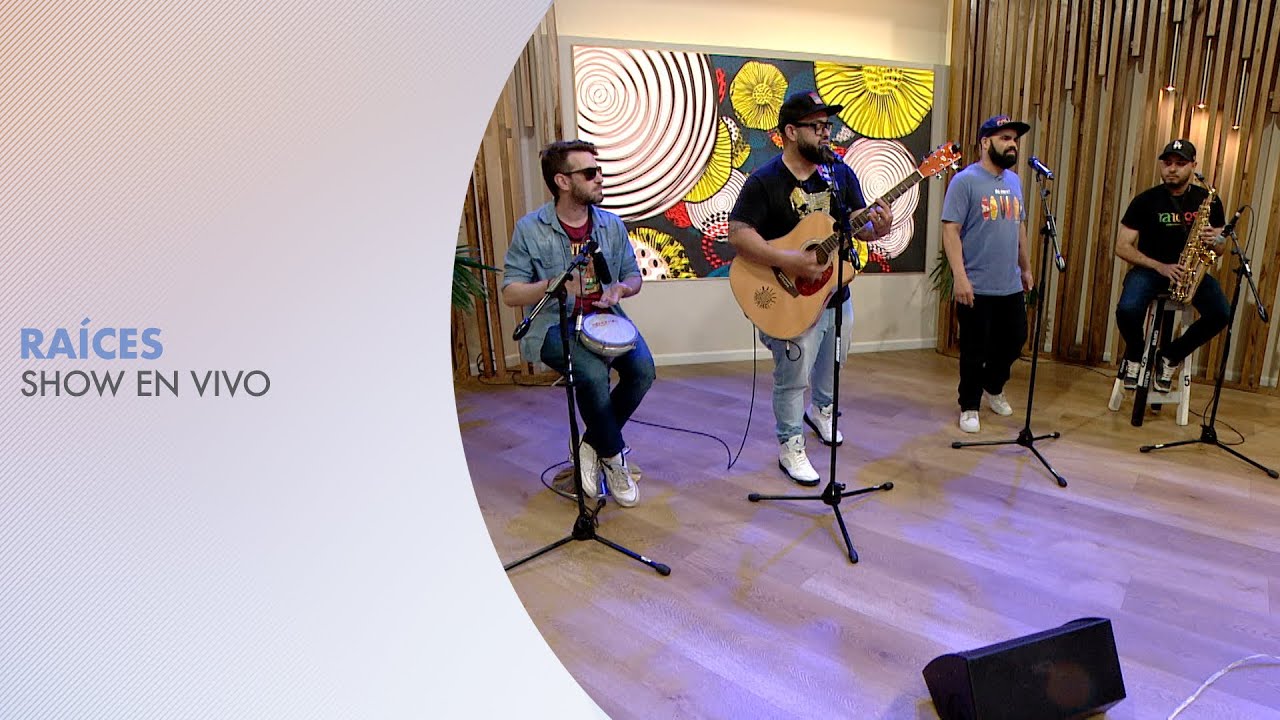 &iexcl;Ra&iacute;ces hizo vibrar el estudio!