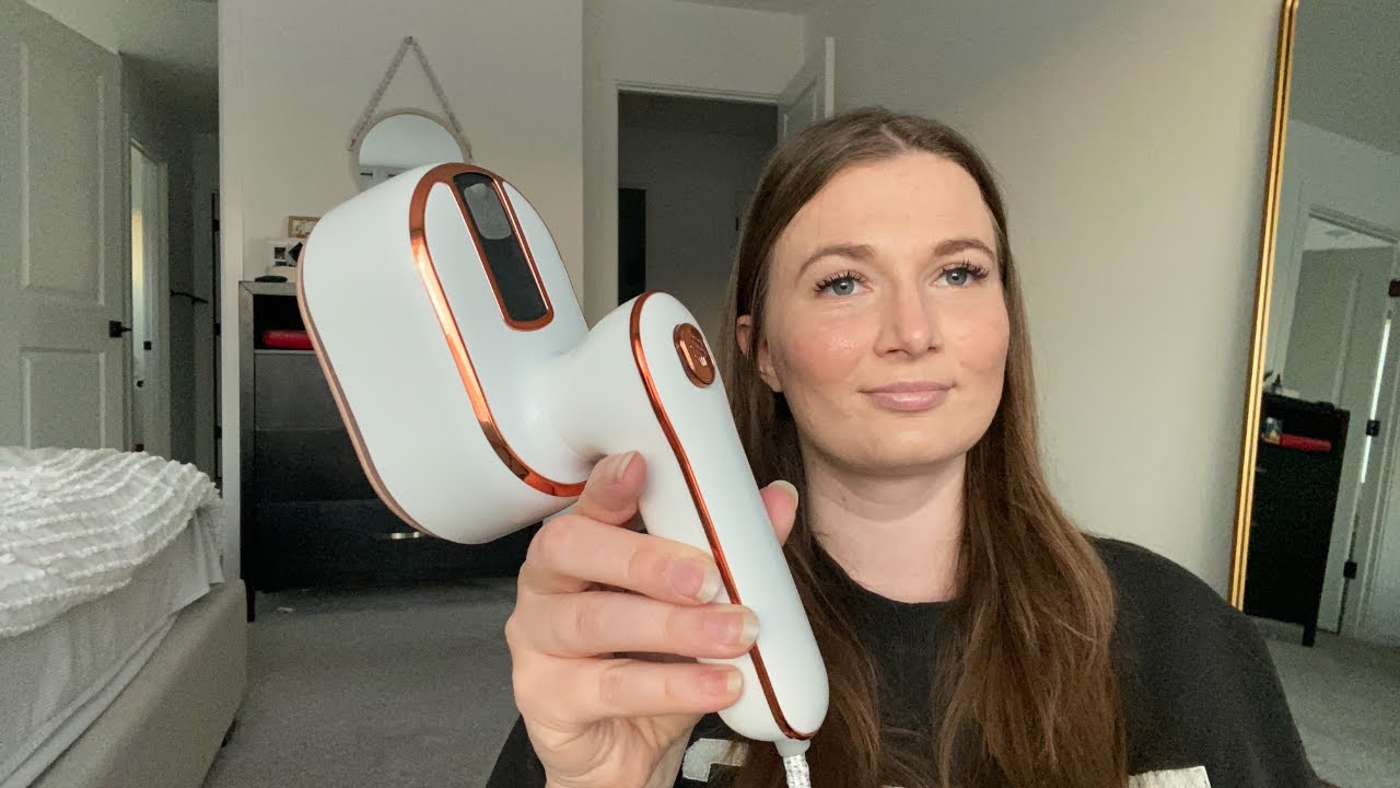 Full demo of Portable 2-1 Travel Steamer & Iron