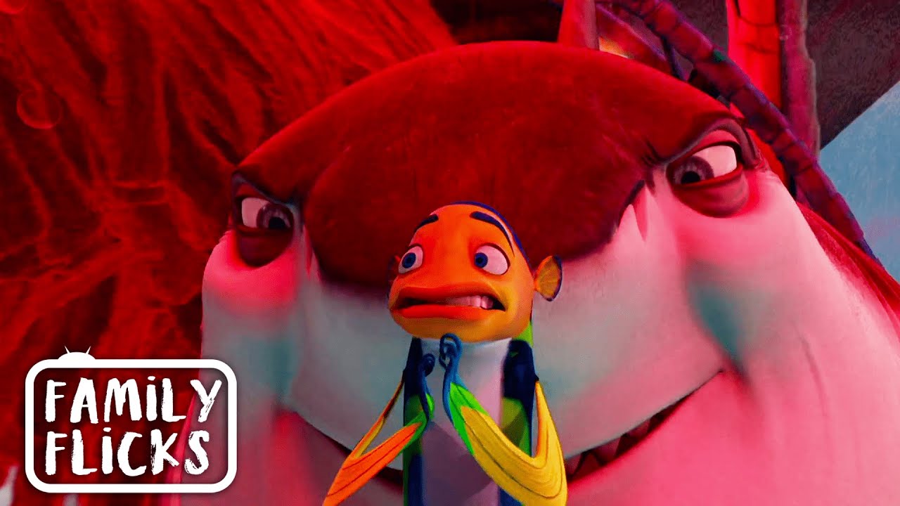 Chased By Gangster Sharks | Shark Tale (2004) | Family Flicks