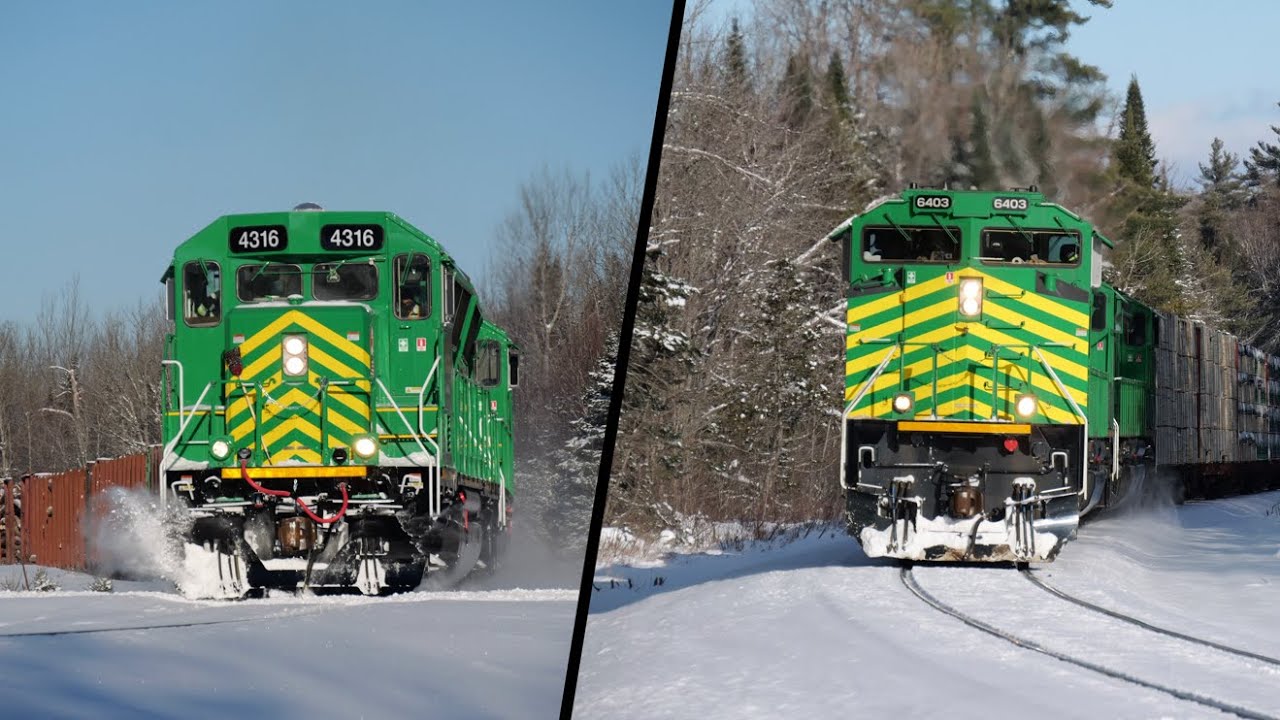 3 Train Day with Maine Northern Railway & Eastern Maine Railway 1/28/26