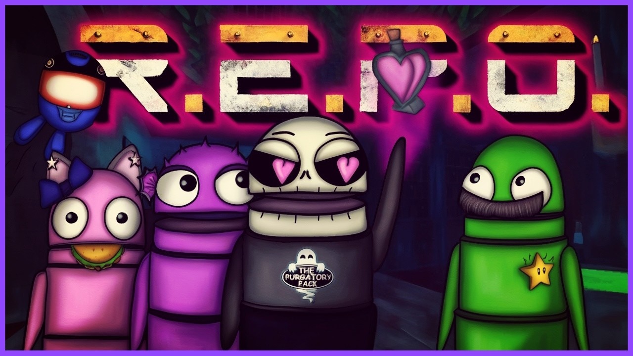 I Shattered Love ( R.E.P.O. New Monsters Funny Moments )