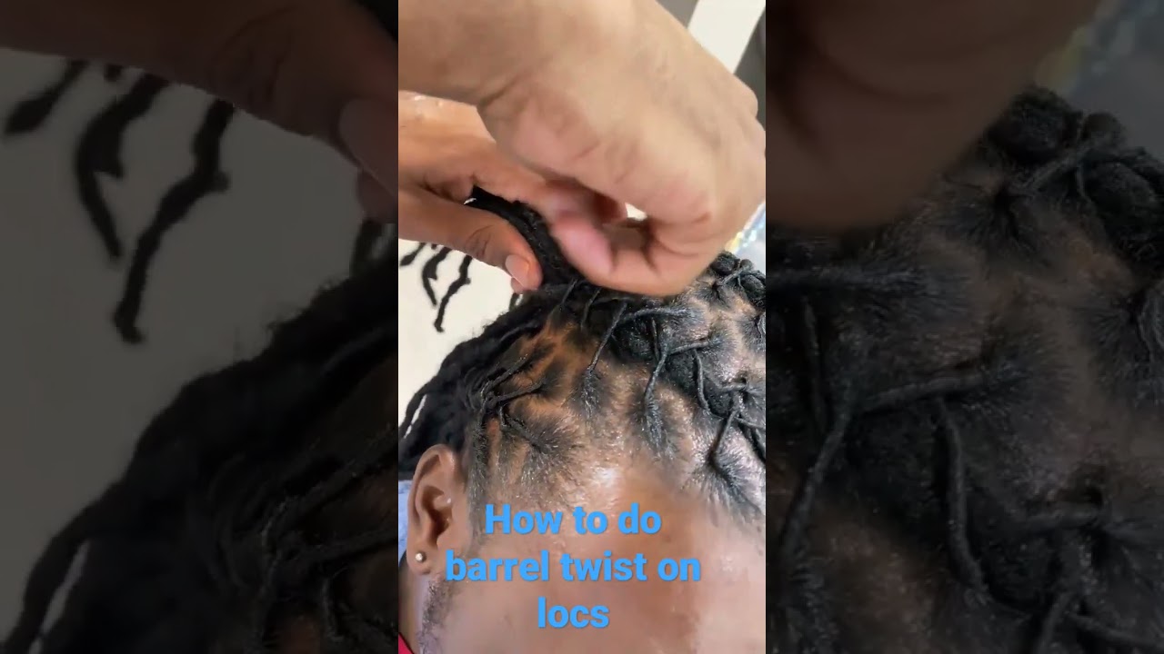 How to style barrel twist Dreadlock Hairstyles