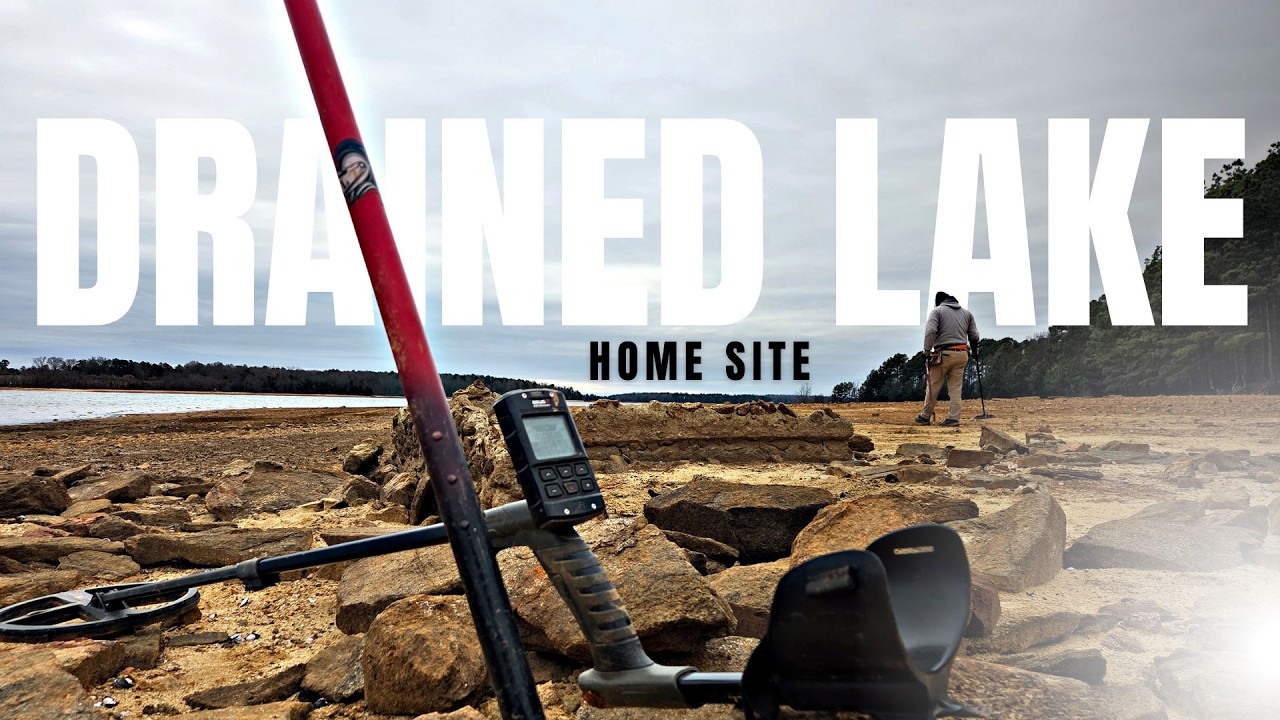 A DRAINED LAKE Revealed an Old Homesite… PERSONAL ITEMS Were Still There