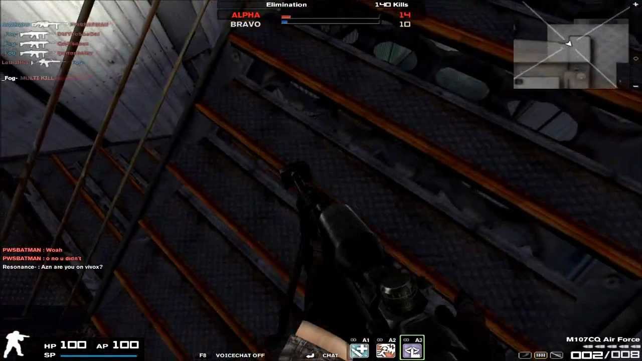 Combat Arms: Barrett .50cal (M107CQ Airforce) Gameplay