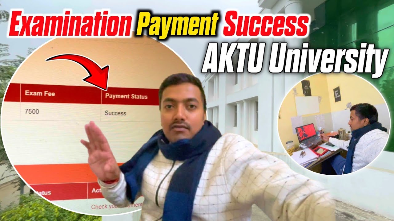 Finally Payment Success Ho Gya 😍 AKTU University