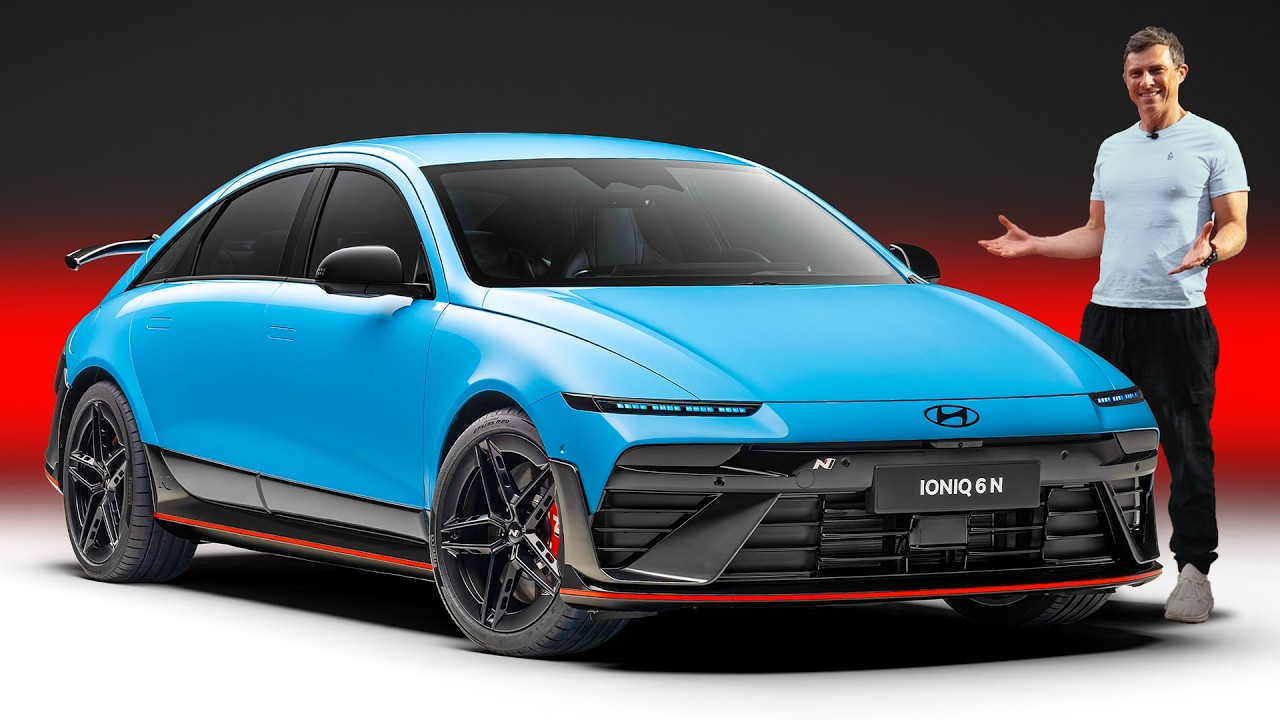 Лучший автомобиль Hyundai за всю историю? Ioniq 6 N мощностью 650 л.с.!