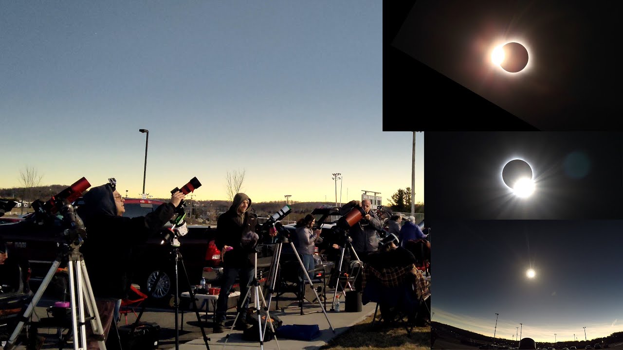 Total Eclipse 2024 in Sherbrooke City, Canada
