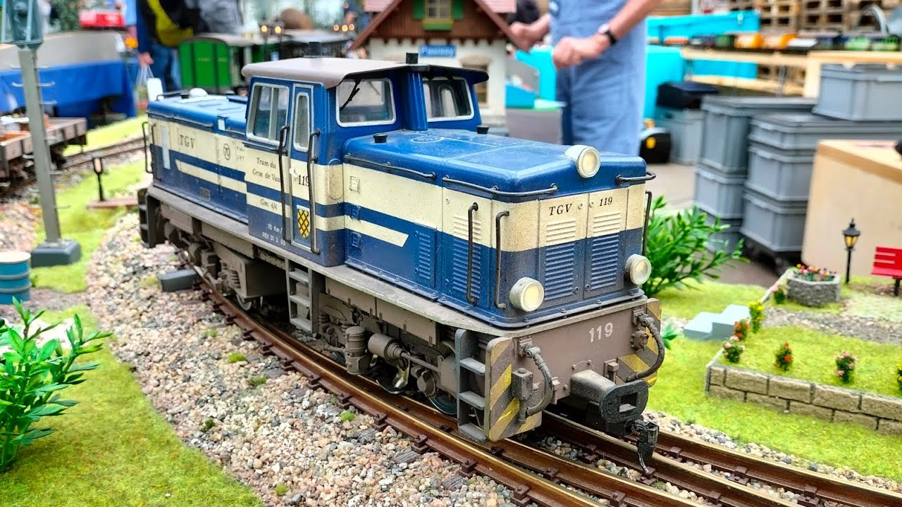 Grossbahnfest Schinznach 2025 - eine französische LGB Modulanlage - Passion IIm
