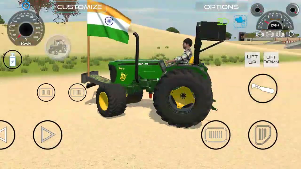 modifide tractor 🚜 green //. TG SURYA LIVE//RACING GAME #GAME #CAR #CARGAME #VIRAL #TRANDING