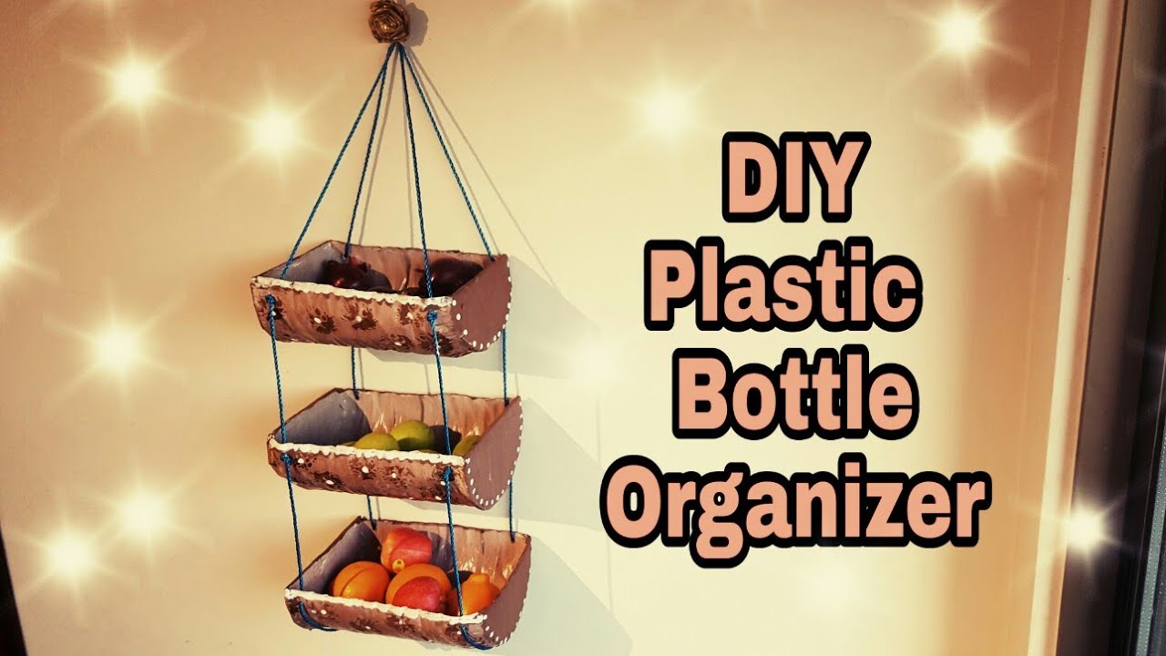 DIY BEST OUT OF WASTE PLASTIC BOTTLES/ Plastic Bottles Organizer| Plastic Bottles Crafts: