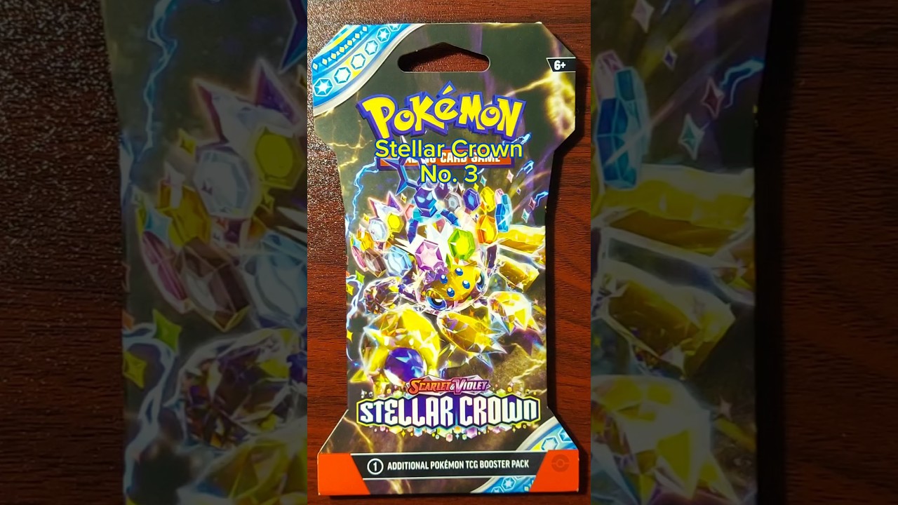 Pokemon Stellar Crown Booster Pack No. 3 