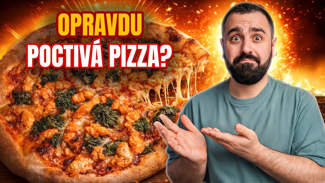Takhle narvanou pizzu jsem dlouho neviděl! Pizzerie Bambini.
