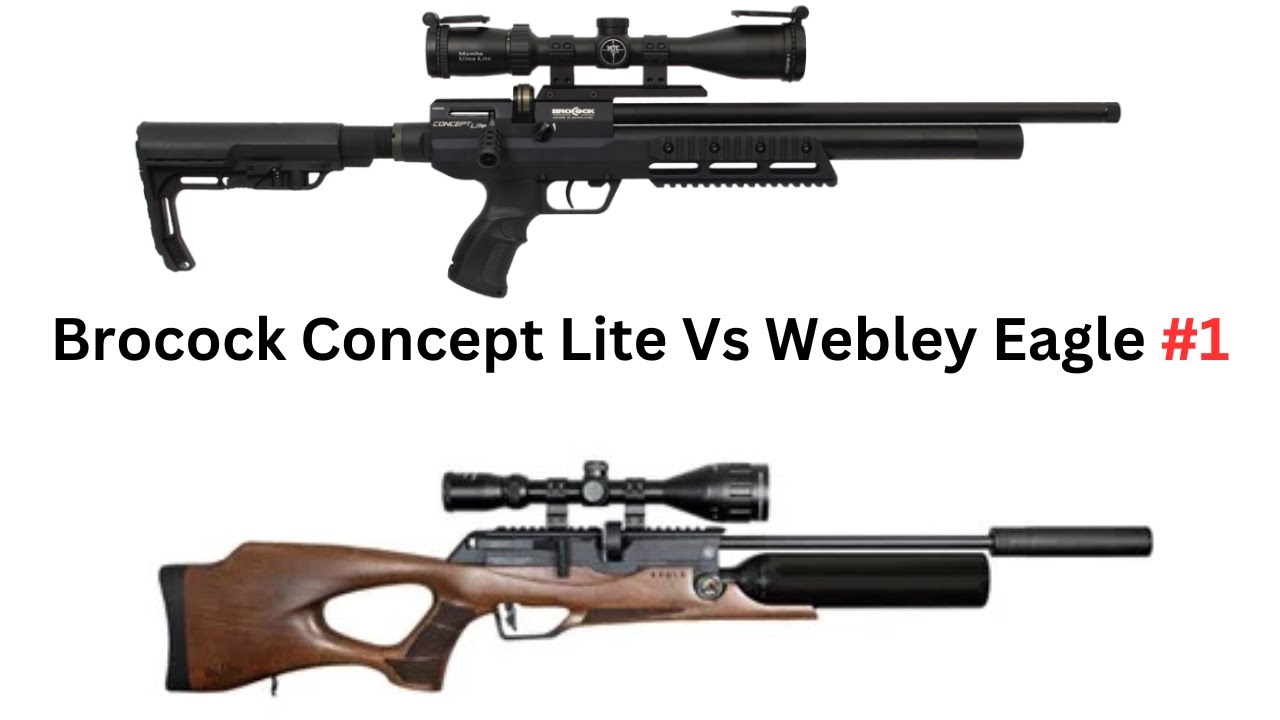 Brococck Concept lite Vs Webley Eagle