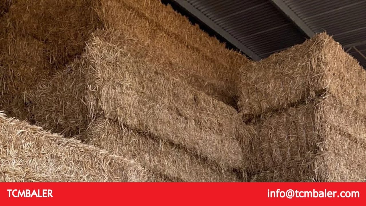 Rice straw harvester baler machine