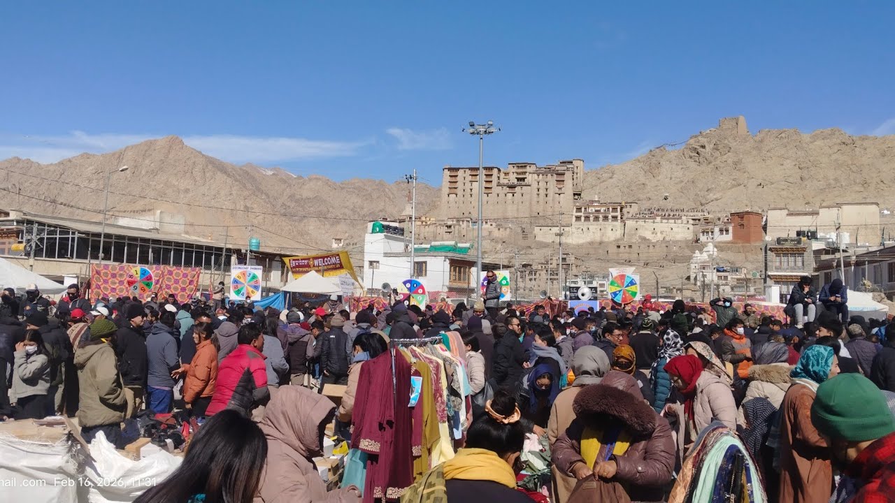 Dosmochey festival in polo ground leh Ladakh 16 February 2k26 🔥