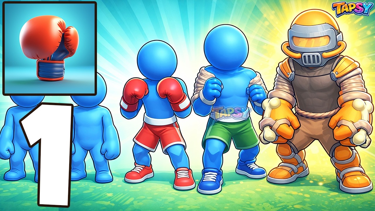 👊Punch Machine Gameplay Walkthrough Levels 1–8 Super Power Punches (Android,iOS)