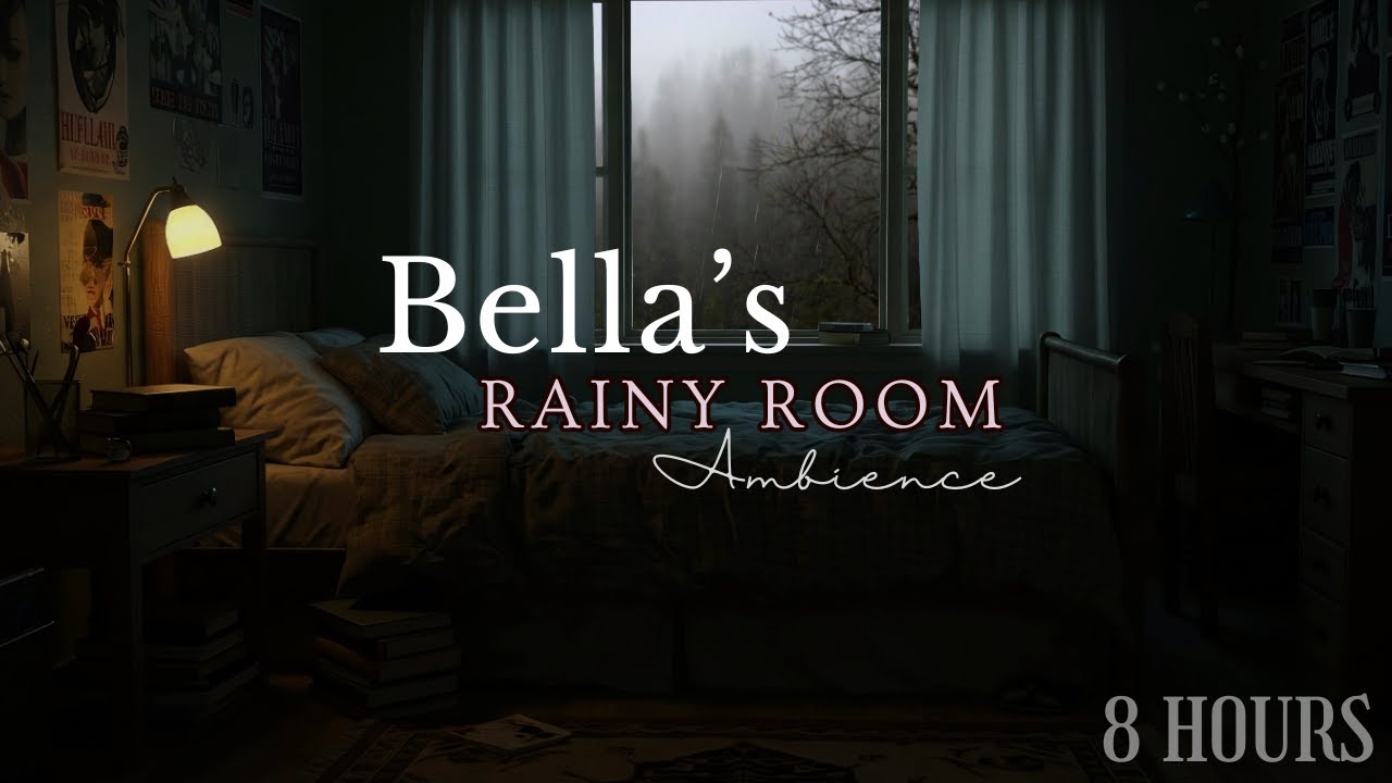 Bella&rsquo;s Rainy Room | Twilight Forks Inspired Ambience for Relaxation & Sleep [8 Hours]