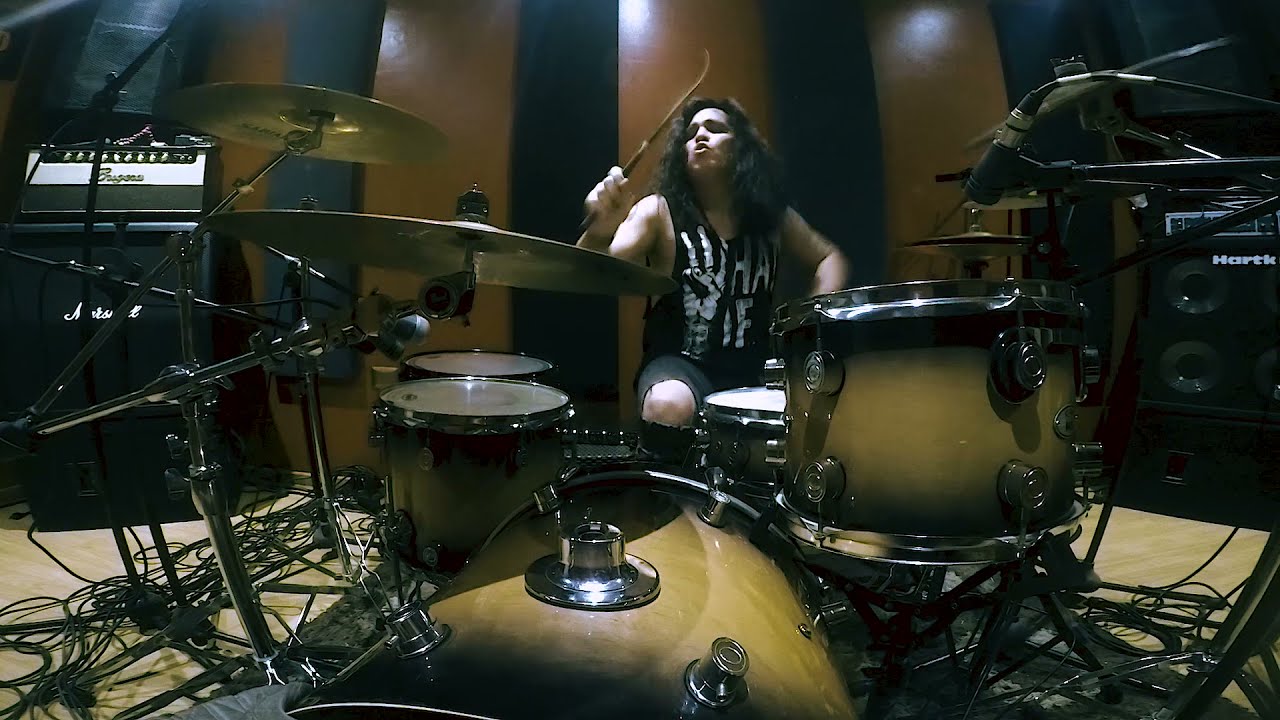Tornado Of Souls de Megadeth tocado con un solo pedal /Piero Crash