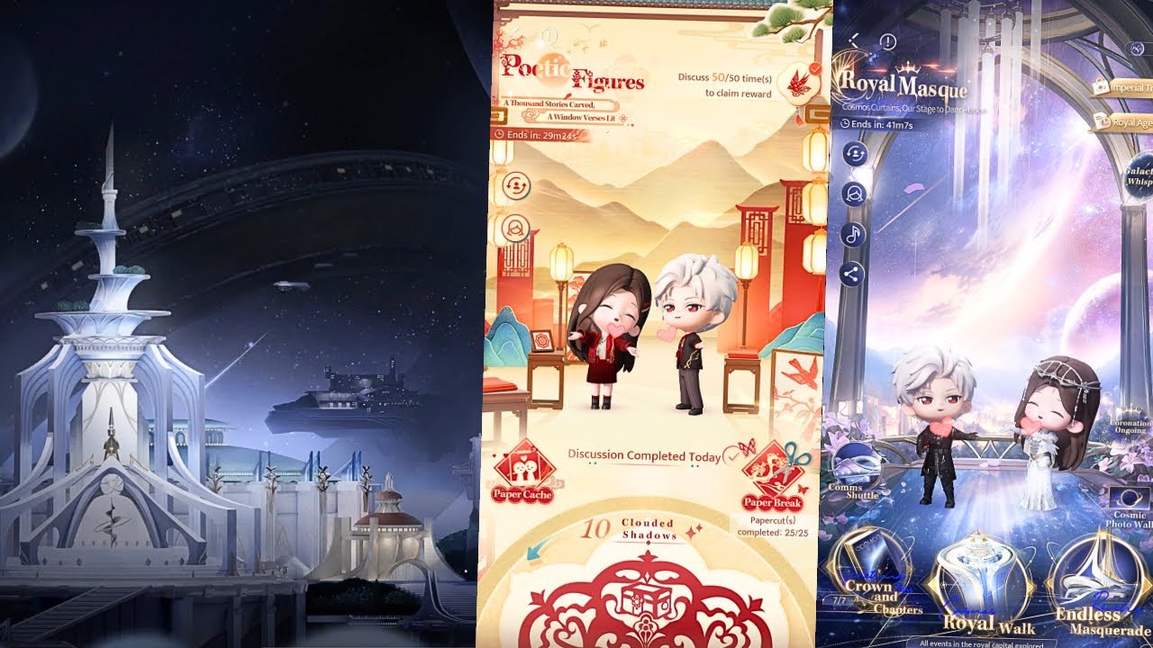 Royal Masque & Poetic Figures Events with Sylus EN | Love and Deepspace 2nd Anniversary