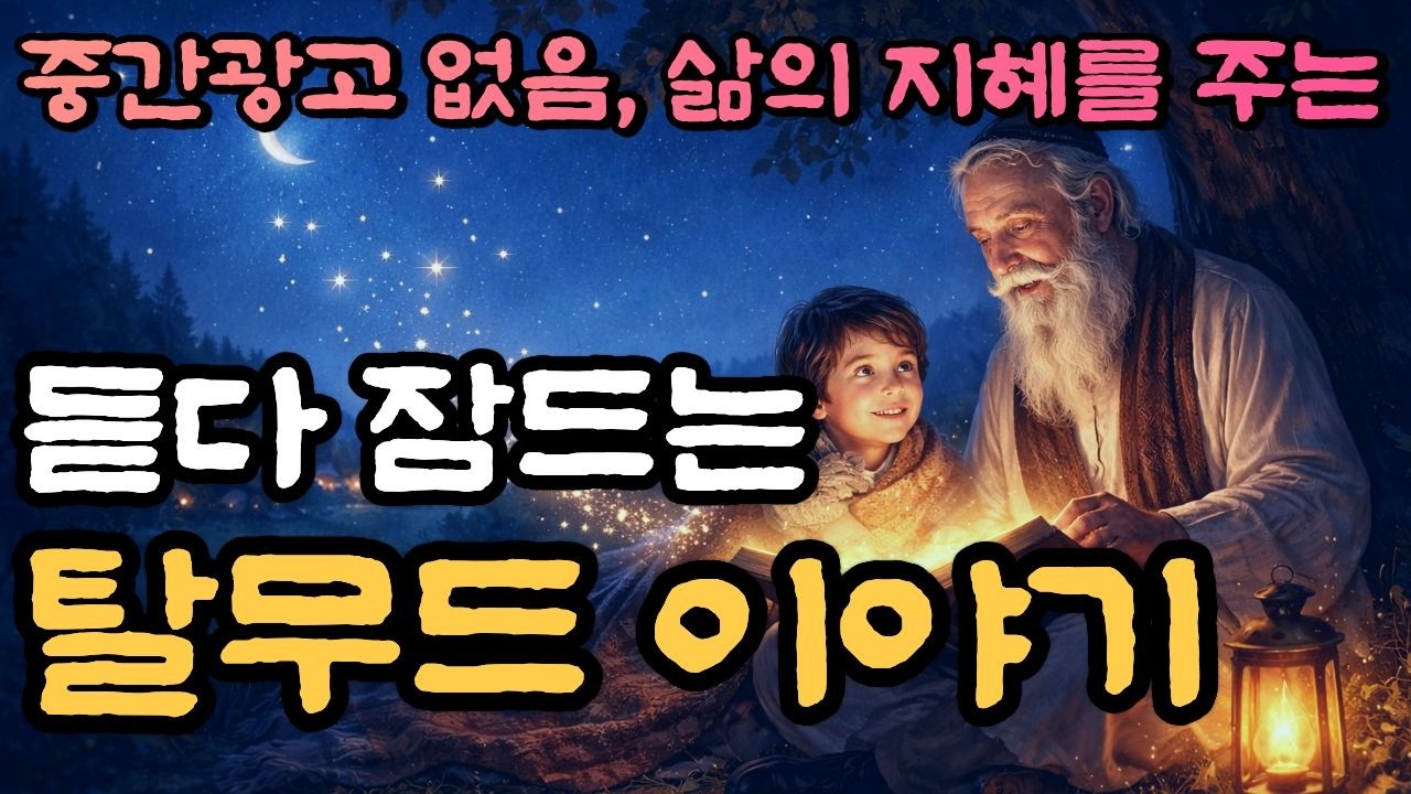🌜중간광고없이 편하게 들으며 지혜도 얻고 꿀잠도 자는 탈무드이야기 3시간 연속,잠자리동화, 꿀잠,탈무드,삶의지혜,명언,이야기,동화,태교,풍경,야경
