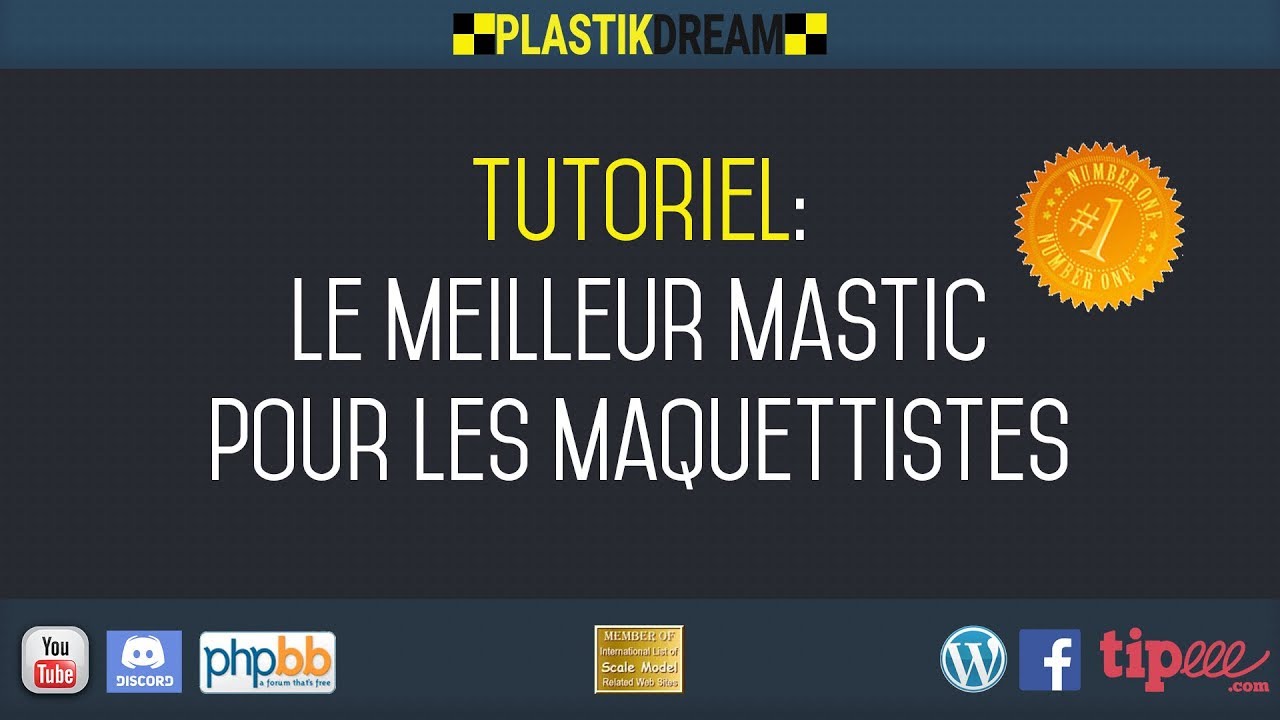 ⚙️ #Plastikdream maquette :  Le meilleur mastic pour maquettiste