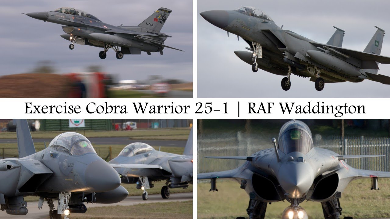Exercise Cobra Warrior 25-1 Gets Underway!