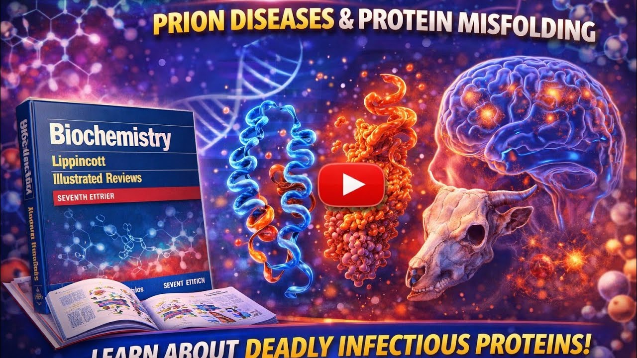 Prion Disease Explained | Deadly Protein Misfolding | Creutzfeldt-Jakob Disease| protein structure