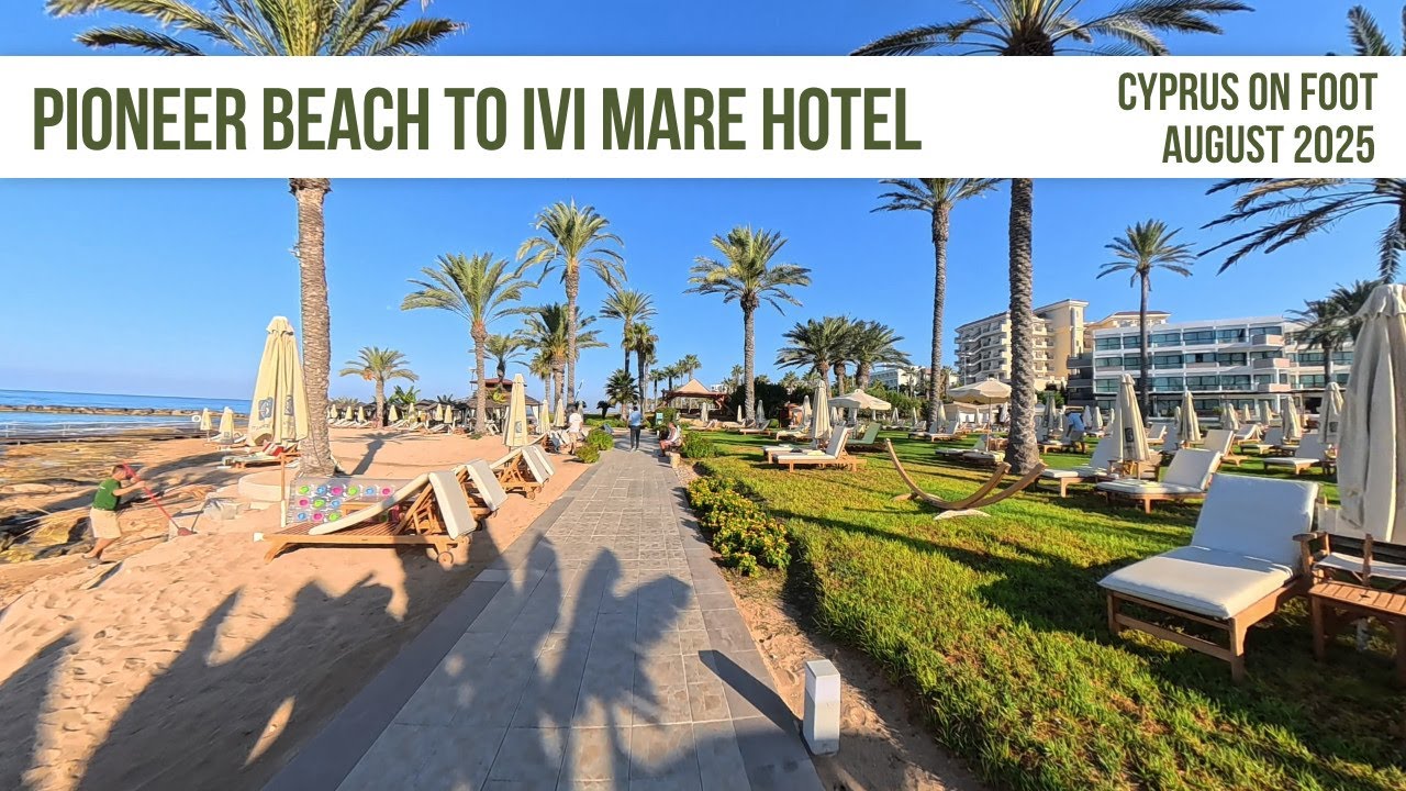 Walk From Pioneer Beach To The Ivi Mare Hotel