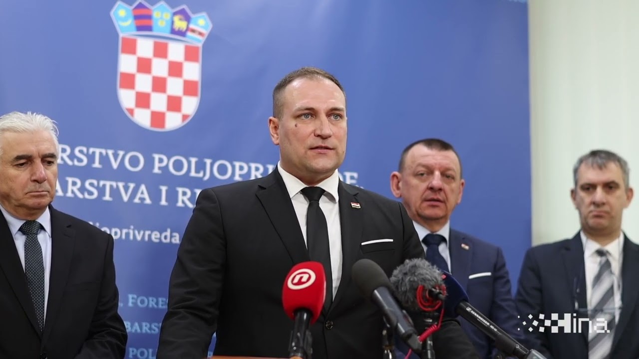 Konferencija za medije ministra Davida Vlajčića