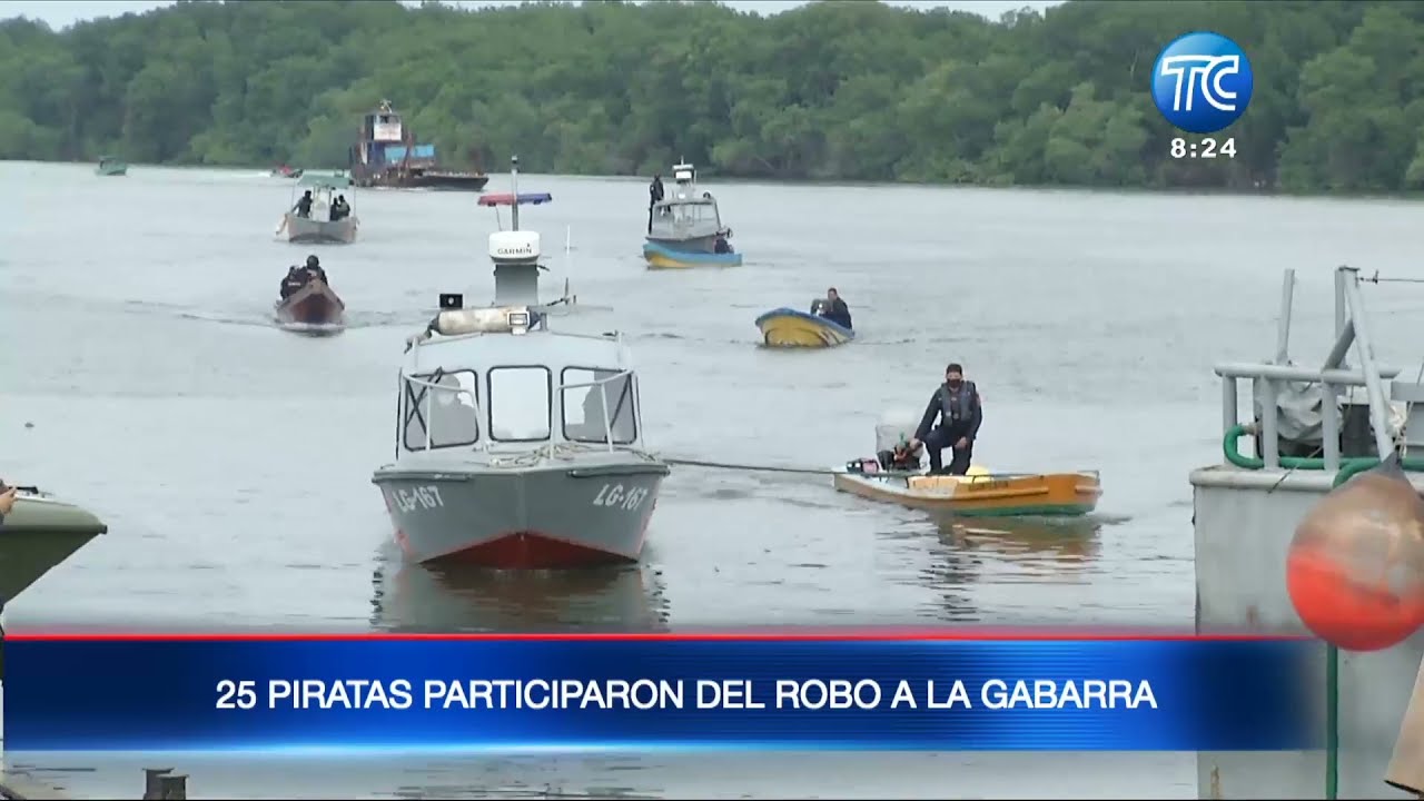 Piratas roban $80 mil en mercadería de camarones