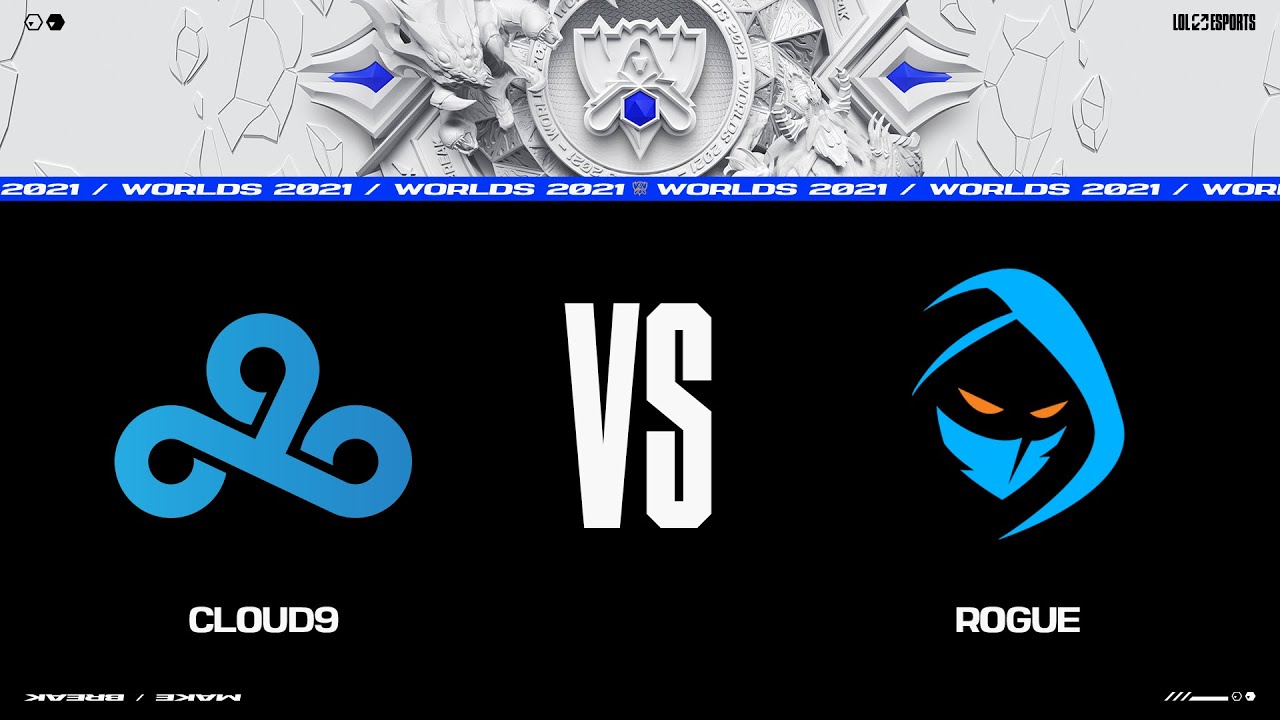 C9 vs. RGE | Worlds Group Stage Day 4 | Cloud9 vs. Rogue (2021)