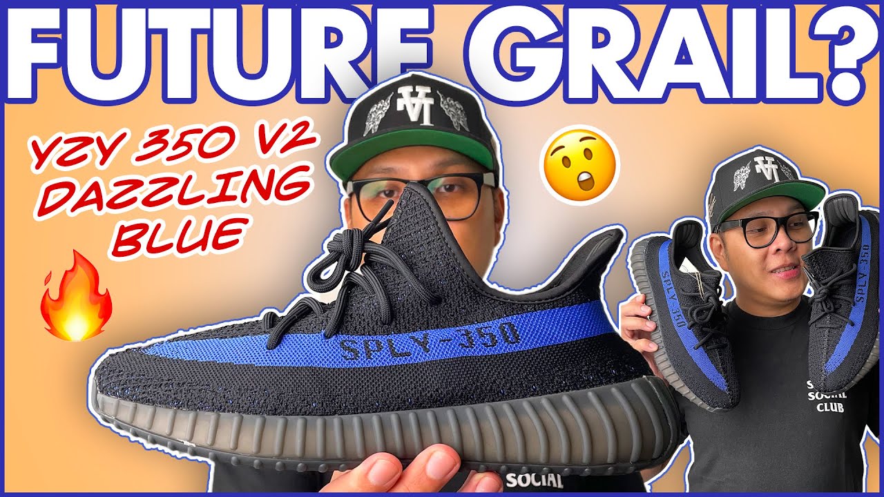 Got The Best! Yeezy 350 V2 Dazzling Blue - Review, Sizing, Resell Prediction and Is it worth it.